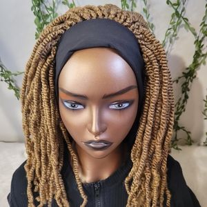 Headband kinky wig